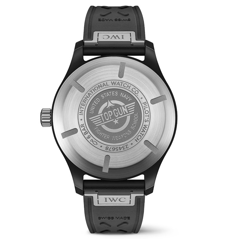 IWC Pilot's Watch Automatic Top Gun IW326906 Back