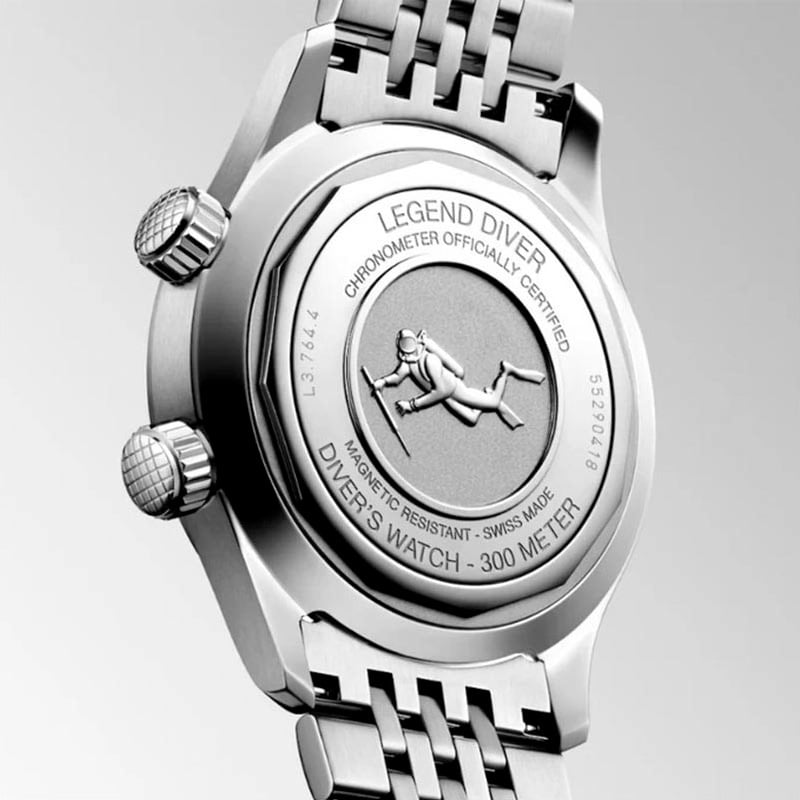 Fondo Longines Legend Diver L3.764.4.90.6