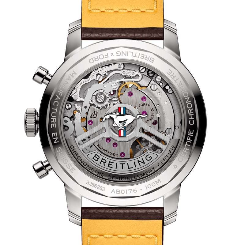 Fondo Breitling Top Time B01 Ford Mustang AB01762A1L1X1