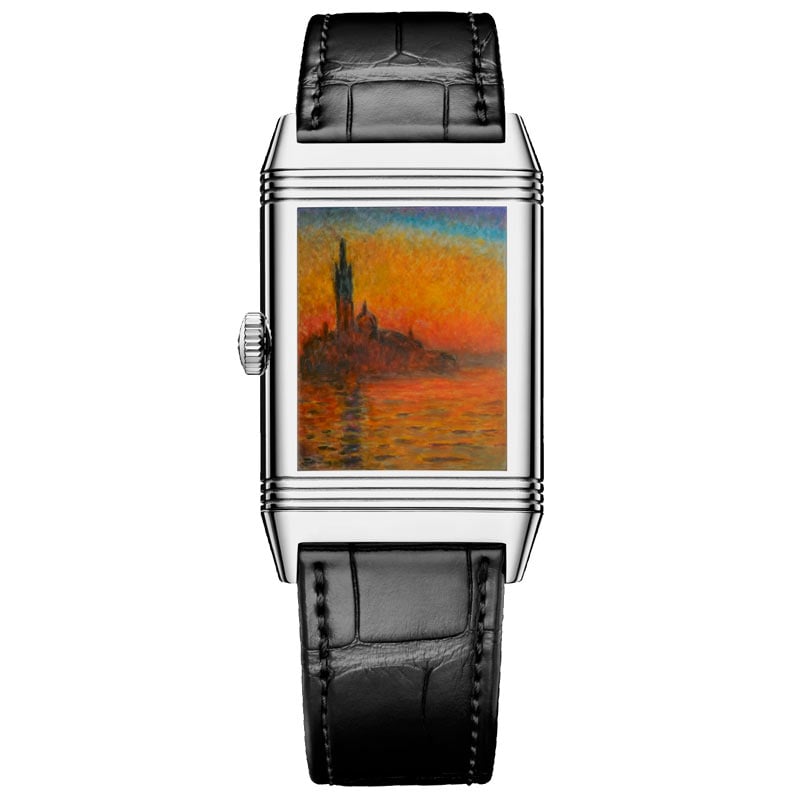 Fondo jaeger-lecoultre reverso tribute enamel monet san giorgio maggiore q39334m4