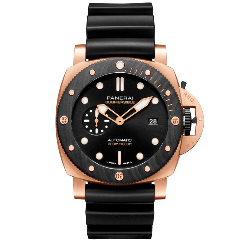 Panerai Submersible QuarantaQuattro Goldtech™ OroCarbo PAM02070