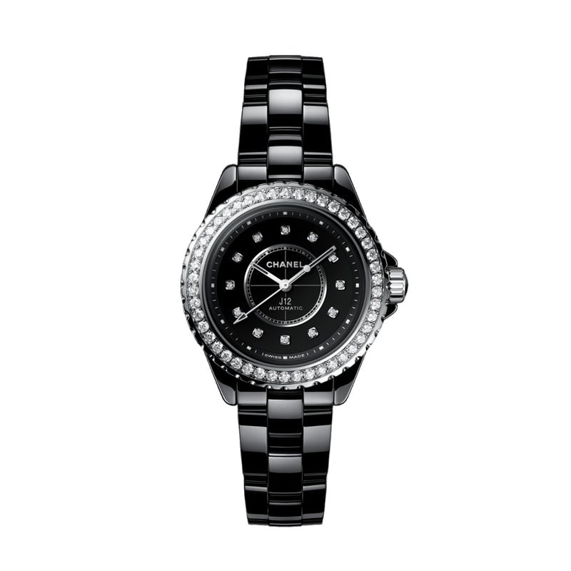 Chanel J12 Bisel Con Diamantes Calibre 12.2 33mm H10474