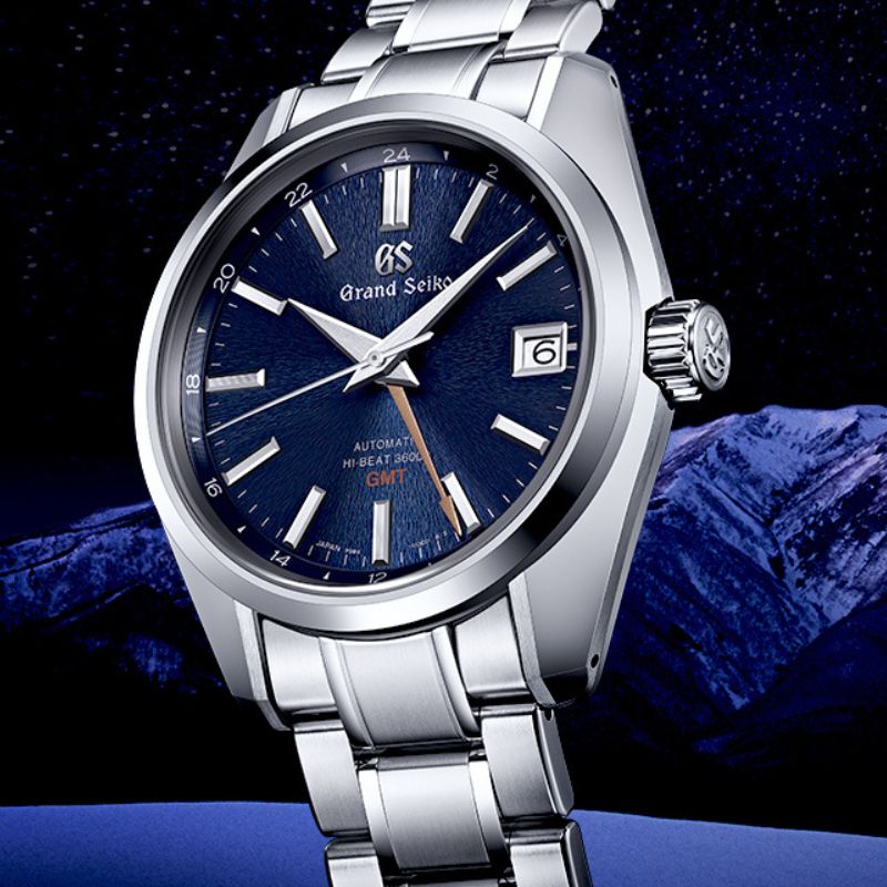 Grand Seiko Heritage 44GS Hi-Beat 36000 GMT SBGJ267G Dial