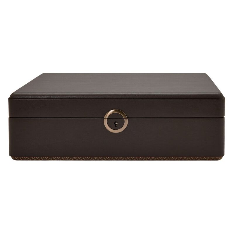WOLF Earth 5 Piece Watch Box With Storage 190906
