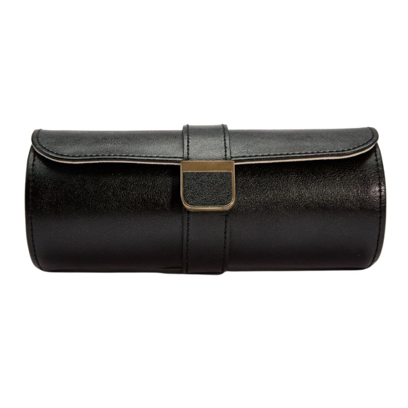 WOLF Palermo Rollo De Reloj Doble Con Bolsa Para Joyas 213902