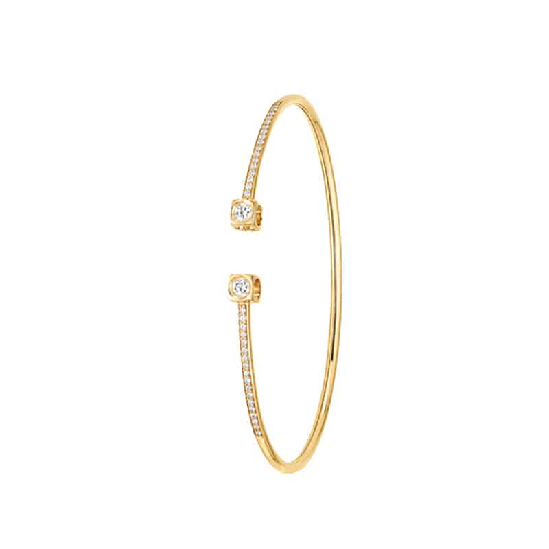 Le Cube Diamant bracelet large model