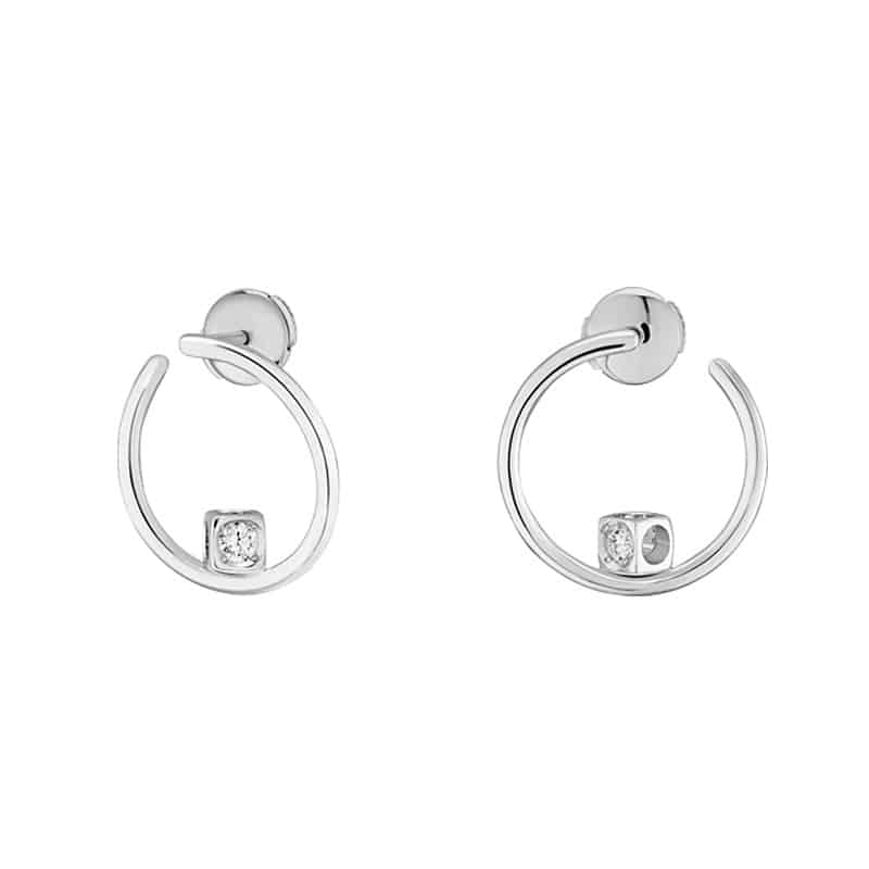 Le Cube Diamant hoops