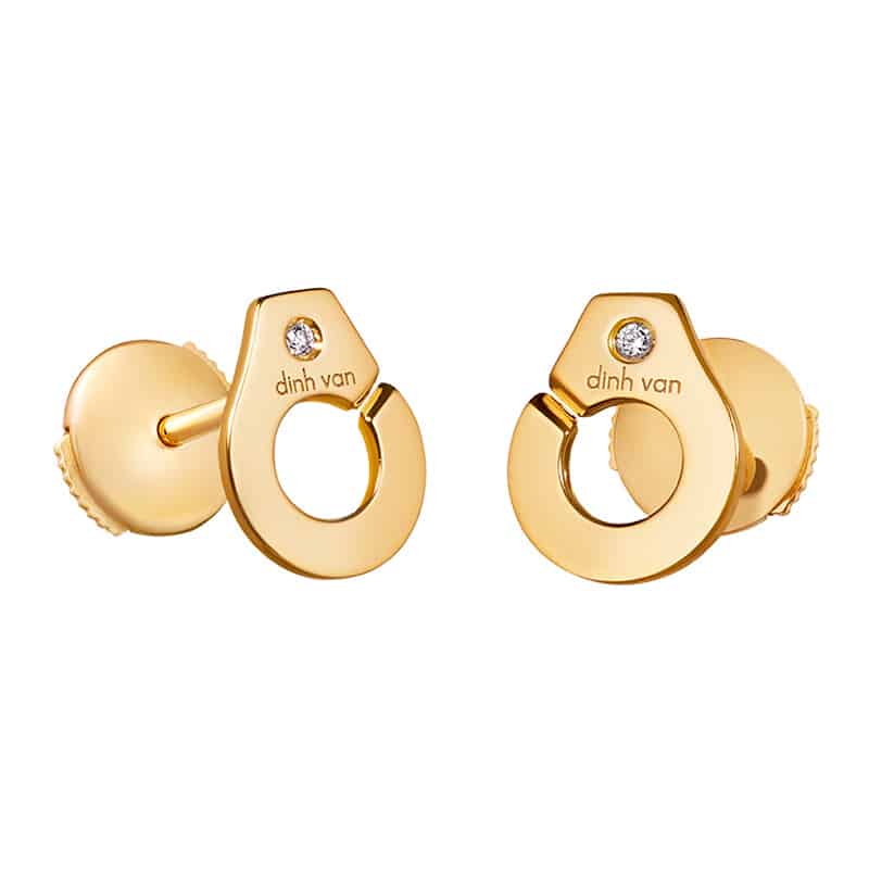 Menottes dinh van R7,5 button earrings