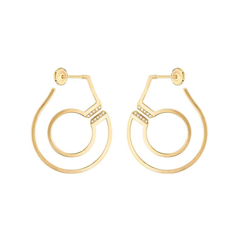 Menottes dinh van R27.5 hoop earrings