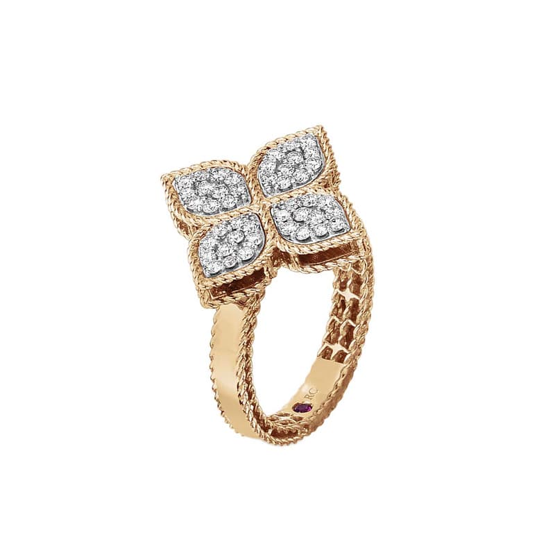 Roberto Coin Diamonds Princess Flower ADR777RI0643 ring