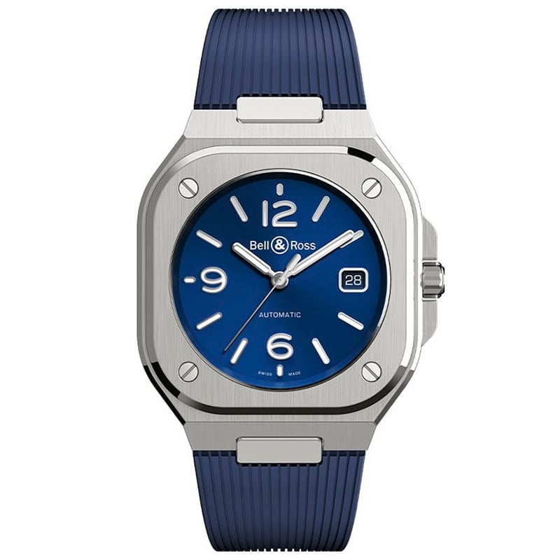 BELL & ROSS BR 05 Blue Steel BR05A-BLU-ST/SRB