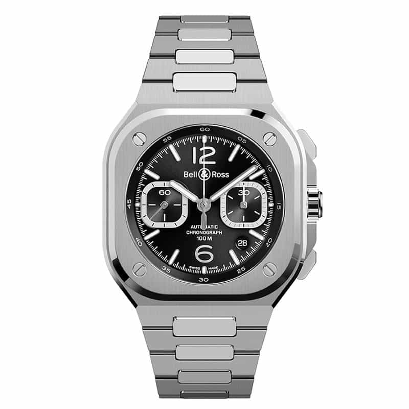 Bell & Ross BR 05 Chrono Black Steel
