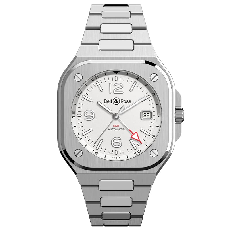 Bell & Ross BR 05 GMT White