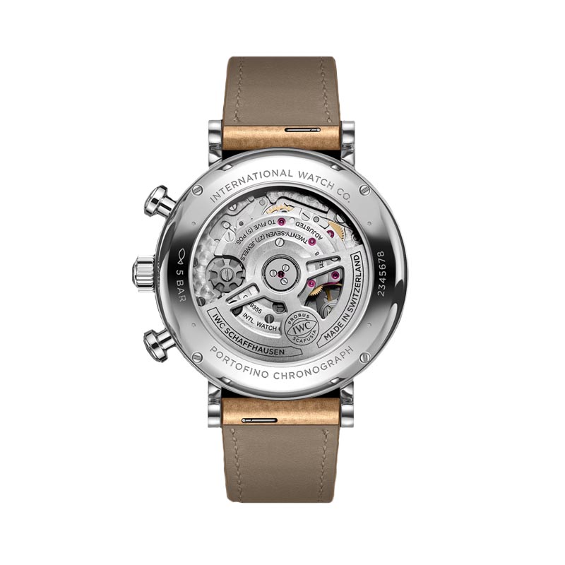 IWC Portofino Chronograph 39 IW391502 Back