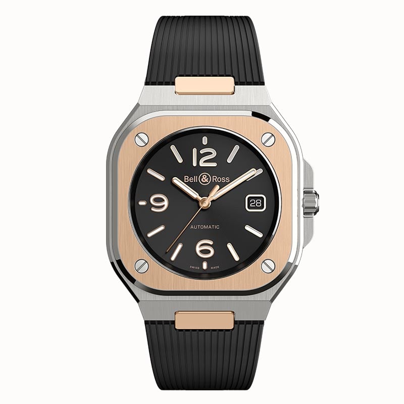 Bell & Ross BR 05 Black Steel & Gold