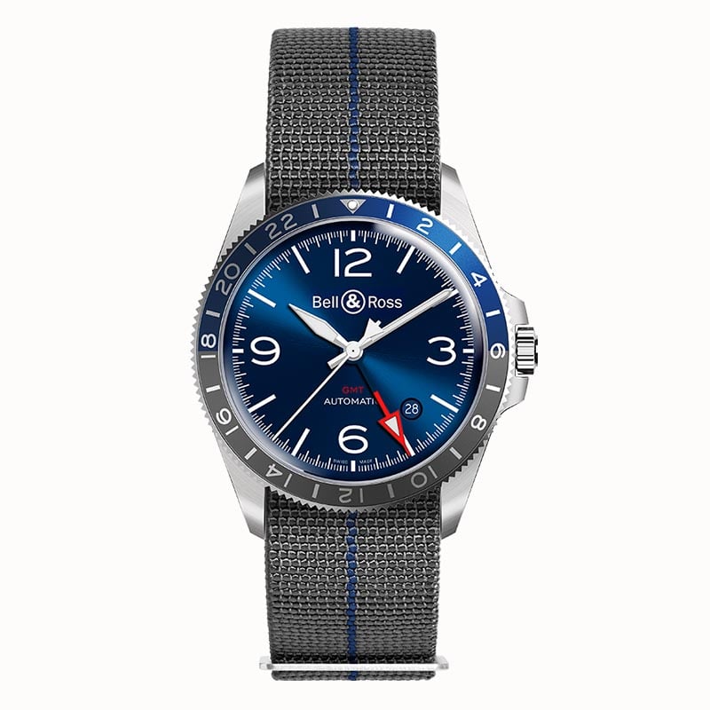 Bell & Ross BR V2-93 GMT Blue